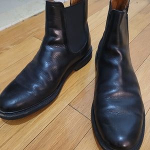 Black Men's Sz 11 D Frye Leather Chelsea Boots